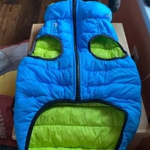 AiryVest reversible dog puffer jacket